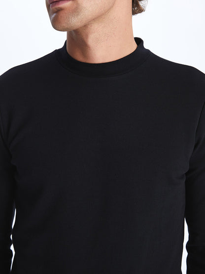 Crew Neck Long Sleeve Men's Sweatshirt