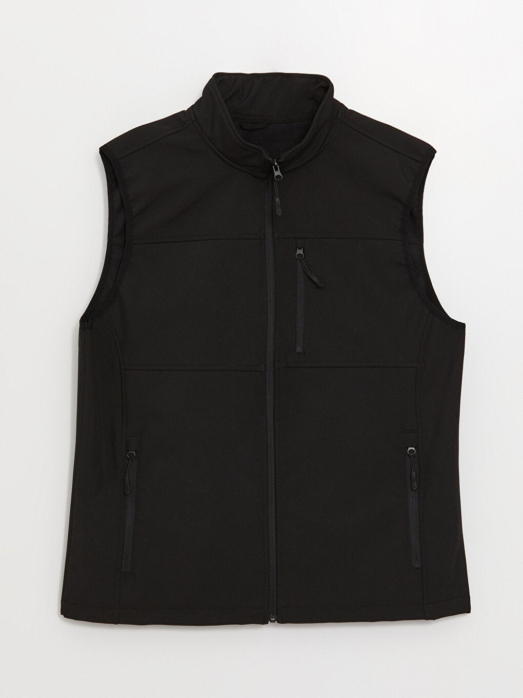 Standard Mold Stand Collar Men's Vest