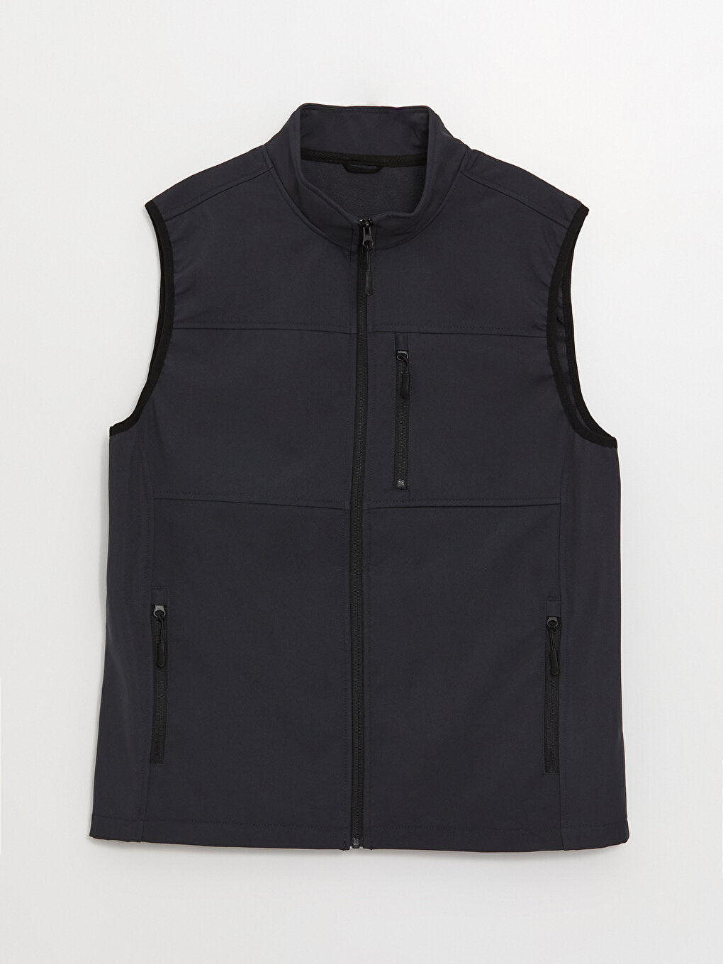 Standard Mold Stand Collar Men's Vest