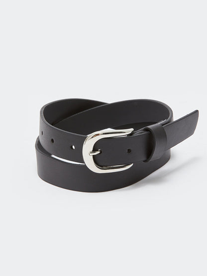 Leather Look Women's Belt