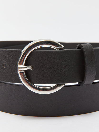 Leather Look Women's Belt