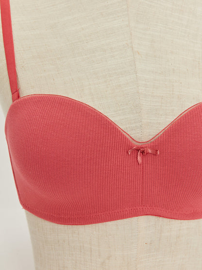 Underwire Unpadded Plain Strapless Bra