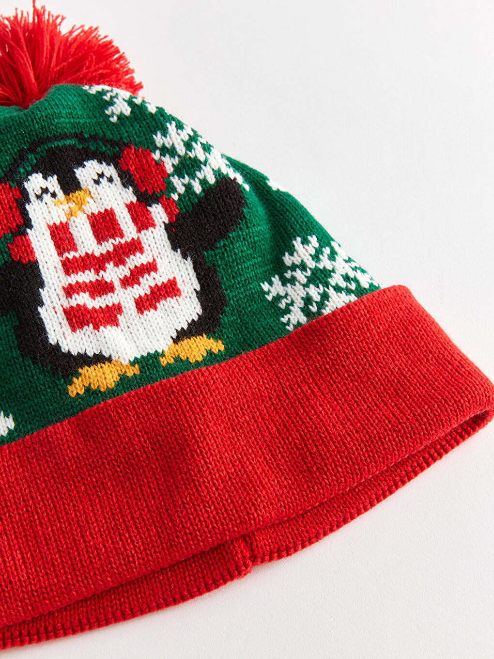 New Year's Themed Boy's Knitwear Beanie