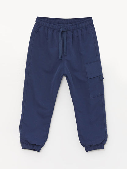 Baby Boy Jogger Pants with Elastic Waist