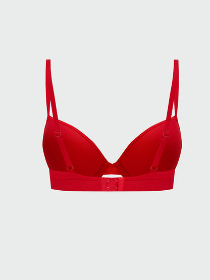 Underwire Padded Plain Bra