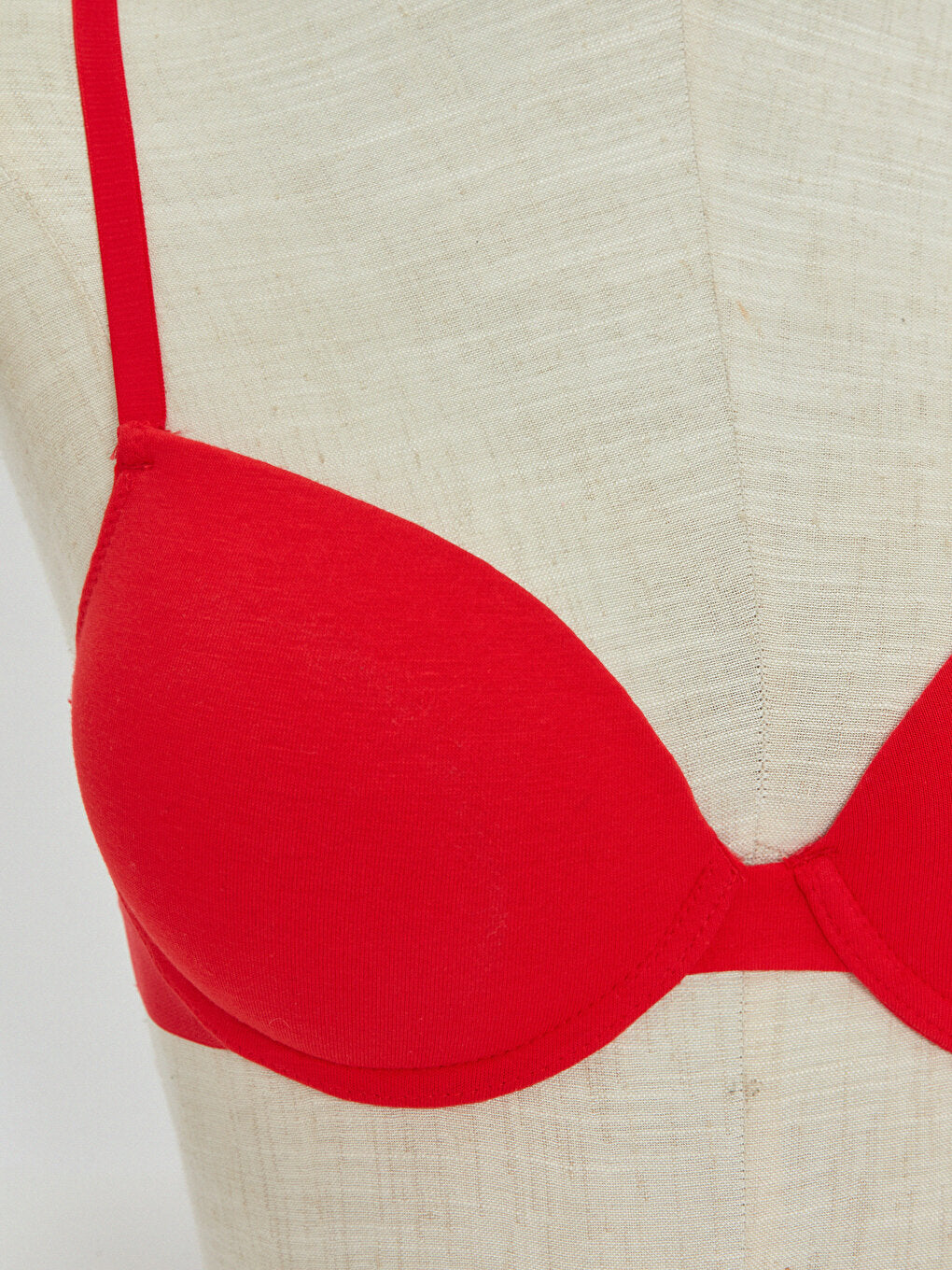 Underwire Padded Plain Bra