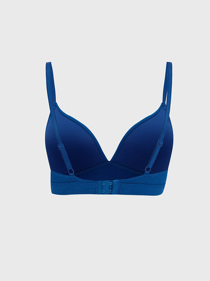 Non-wireless Padding Plain First Bra