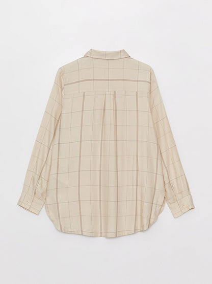 Plaid Long Sleeve Women's Shirt