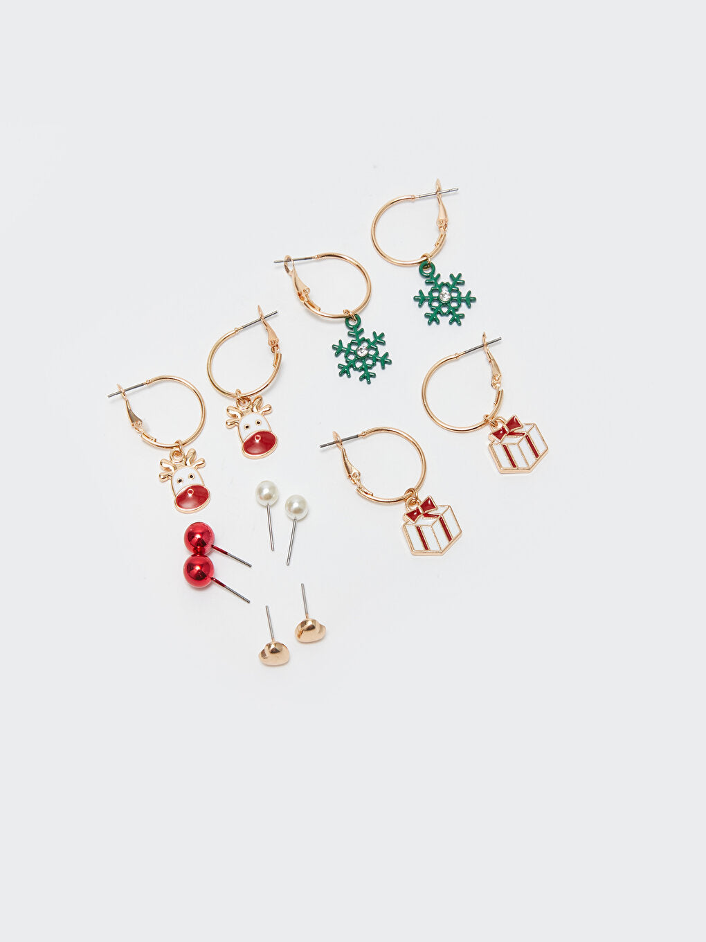 New Year Themed Girl's Earring Set