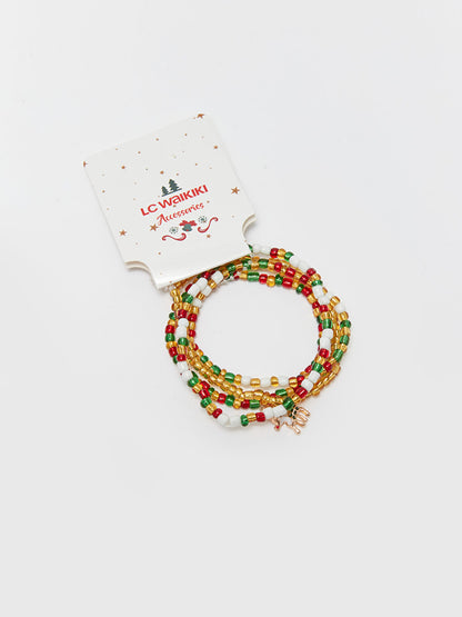 Christmas Themed Girls' Bracelet 4 pcs