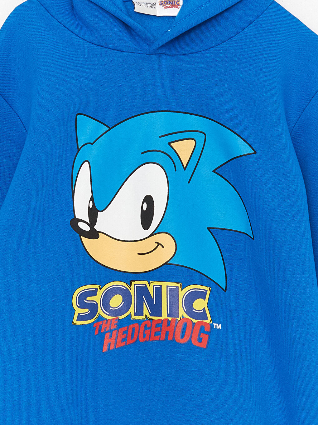 Sonic Printed Long Sleeve Boys Hoodie