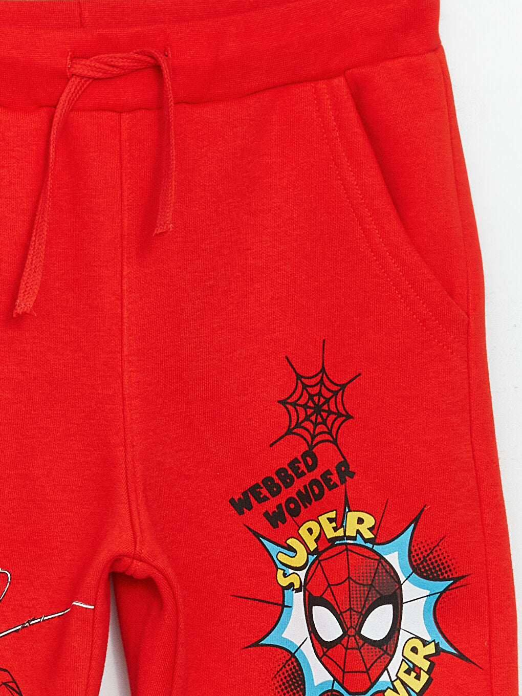 Spiderman Printed Boys' Jogger Sweatpants with Elastic Waistband