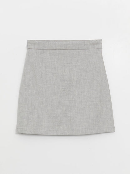 Women's Elastic Waist Straight Skirt