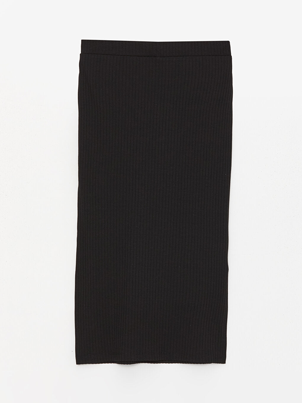 Women's Pencil Skirt with Elastic Waist