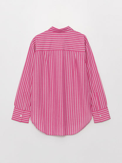 Striped Long Sleeve Women's Shirt