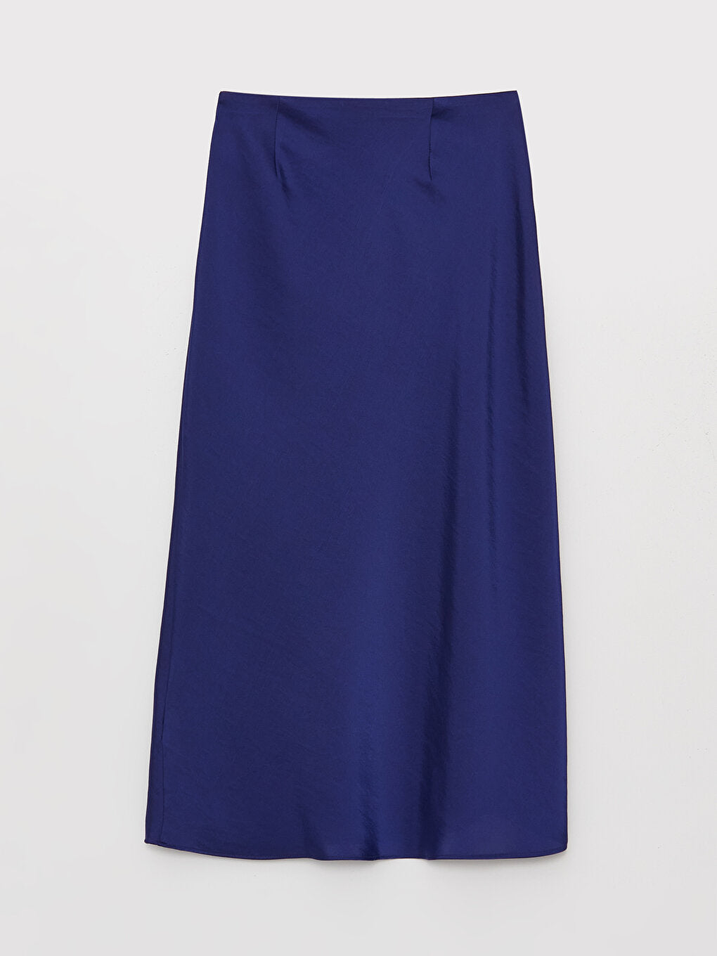 Standard Fit Plain Satin Women's Skirt