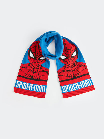 Spiderman Printed Boy's Scarf