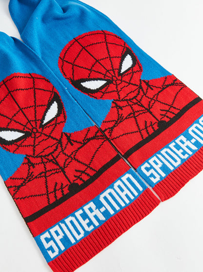 Spiderman Printed Boy's Scarf