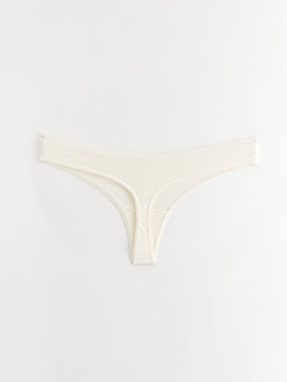 Plain Thong Panties 3 Pack