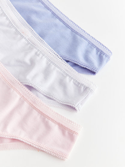 Plain Brazilian Panties 3 Pack