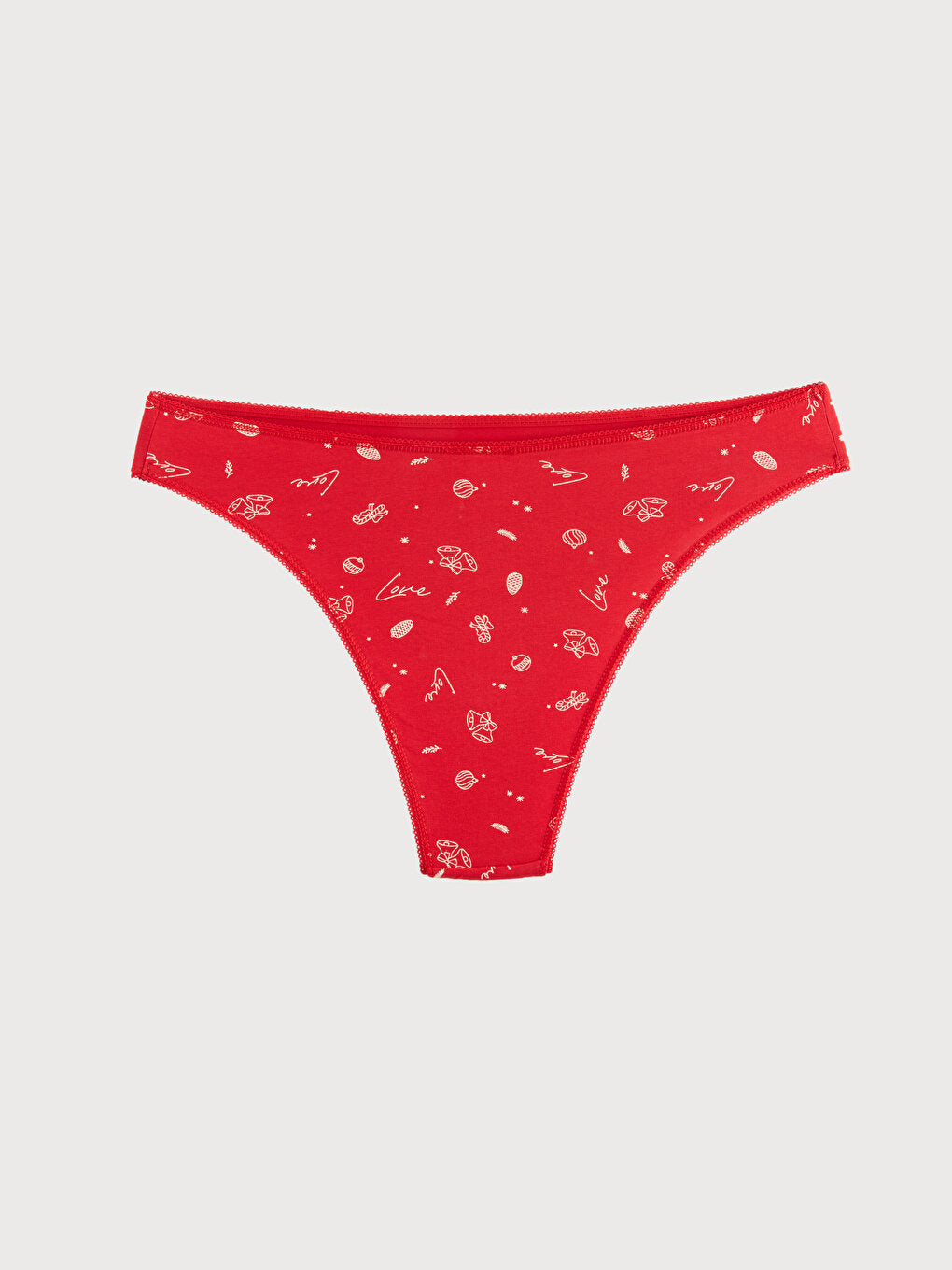 Patterned Brazilian Panties 3 Pack