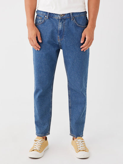 Loose Fit Men's Jean Trousers