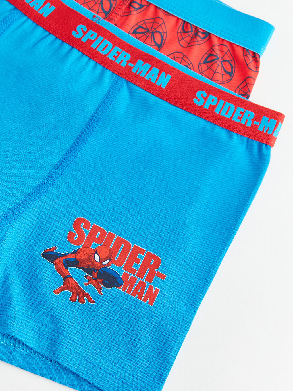 Spiderman Printed Cotton Boys Boxer 2-pack