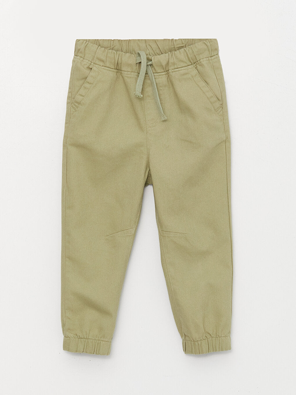 Basic Baby Boy Trousers with Elastic Waist