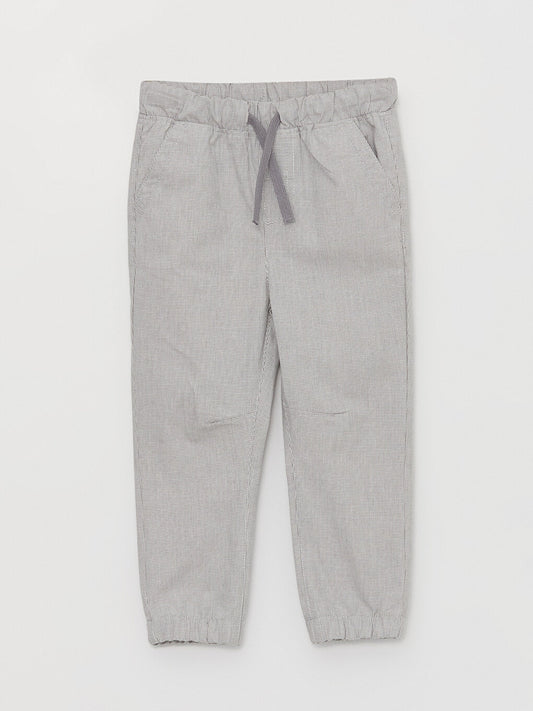 Baby Boy Trousers with Elastic Waist