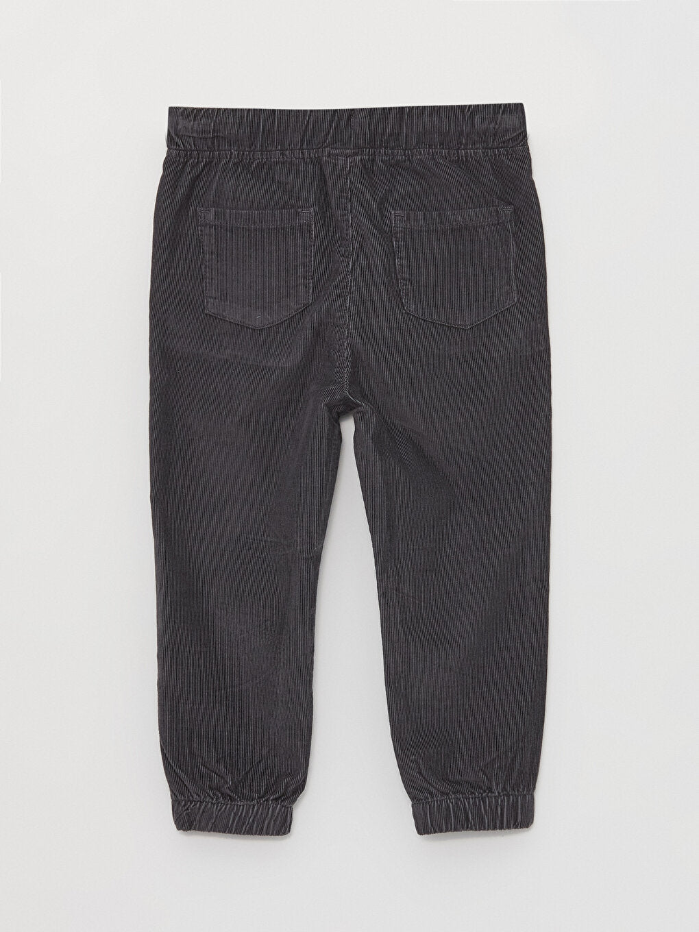 Basic Baby Boy Trousers with Elastic Waist