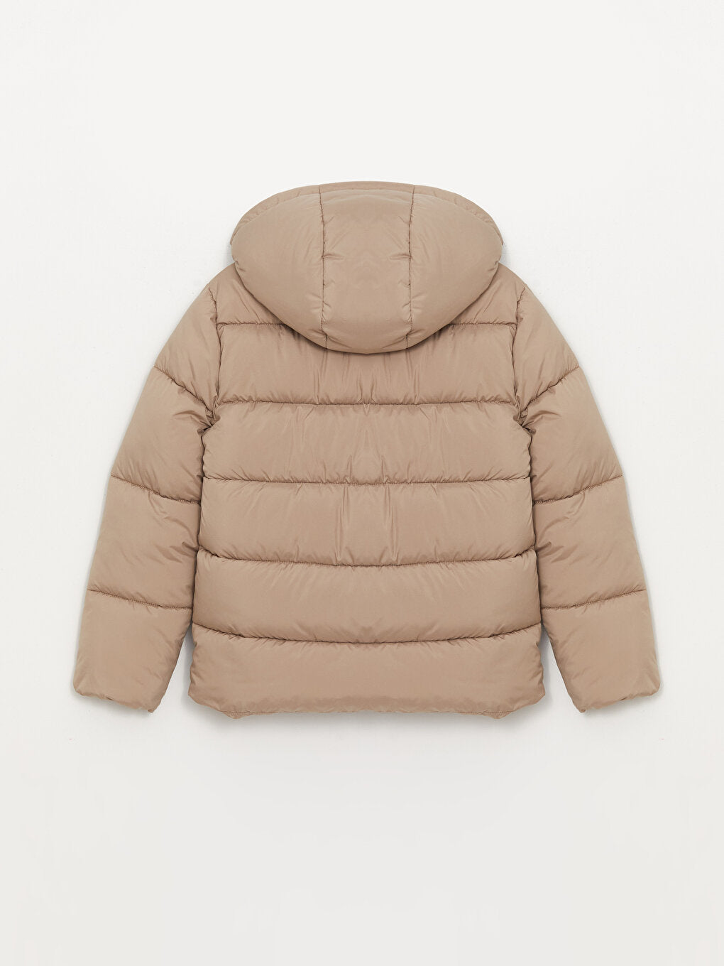 Hooded Basic Boy's Puffer Coat