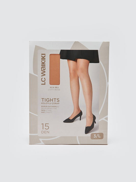 Women's 15 Denier Plain Pantyhose