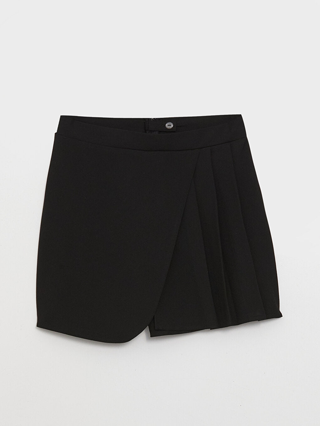 Women's Elastic Waist Straight Shorts Skirt