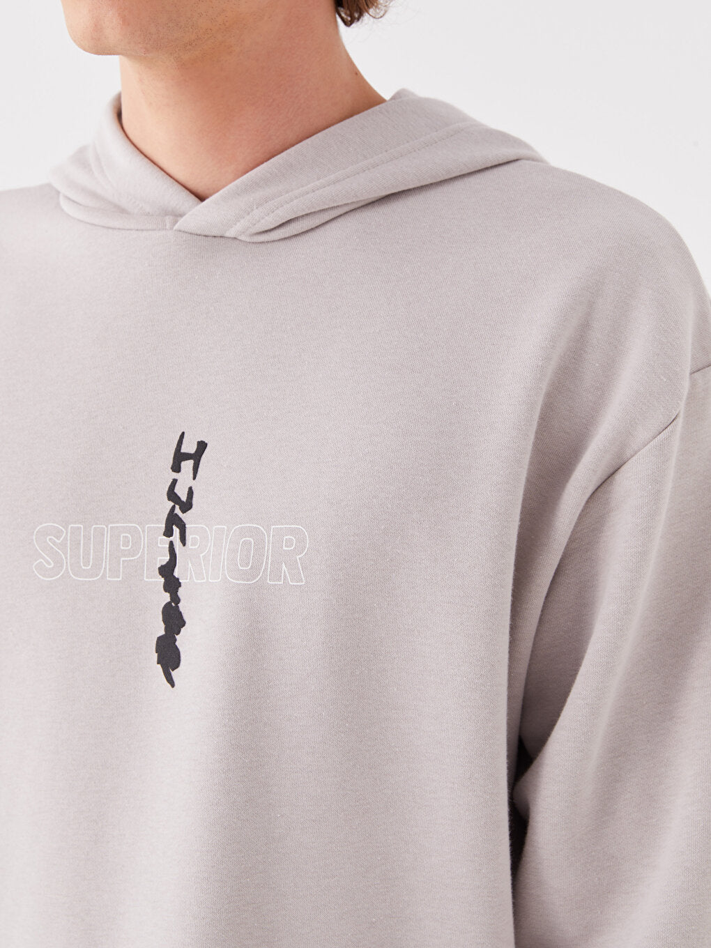 Long Sleeve Printed Men's Hoodie