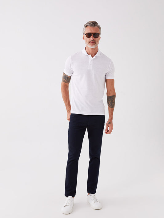 Slim Fit Men's Chino Trousers