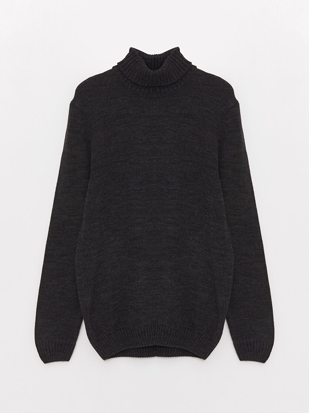 Turtleneck Long Sleeve Men's Knitwear Sweater