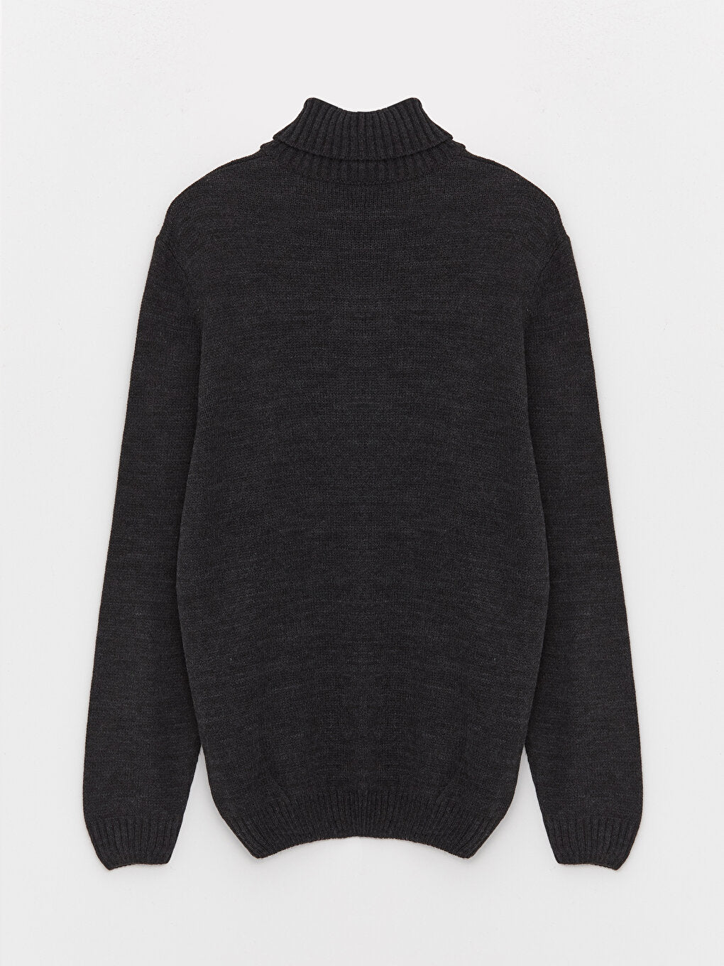 Turtleneck Long Sleeve Men's Knitwear Sweater