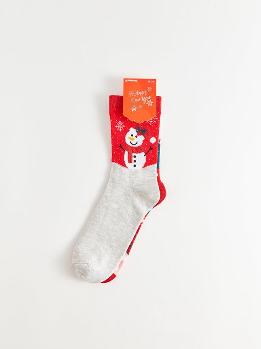 New Year's Themed Women's Socks 2 Pack