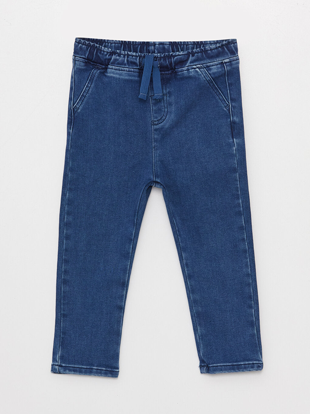 Baby Boy Jean Trousers with Elastic Waist