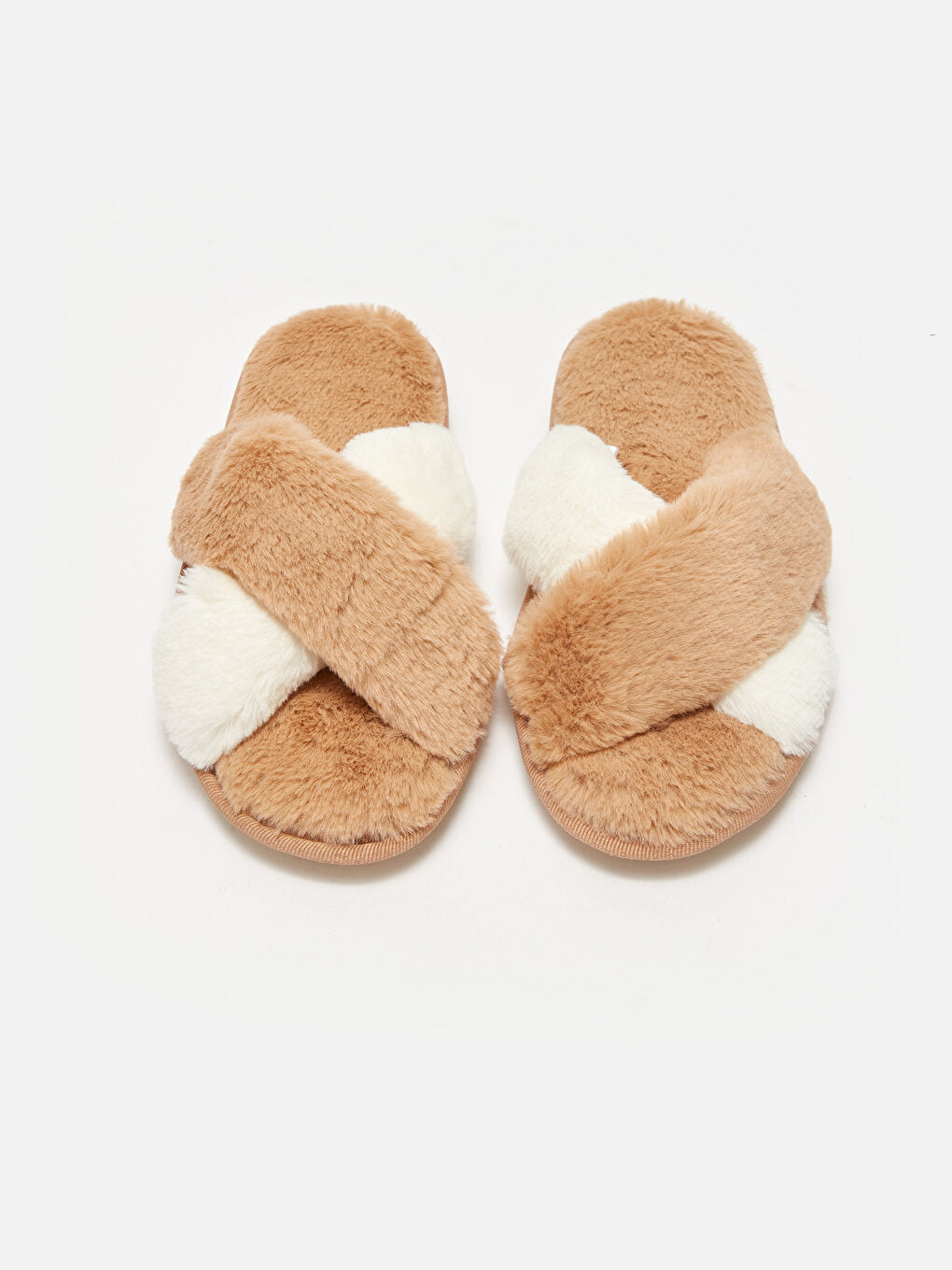 Cross-Strapped Women's House Slippers