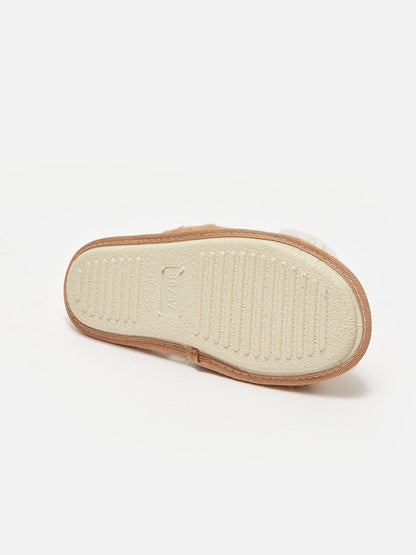 Cross-Strapped Women's House Slippers