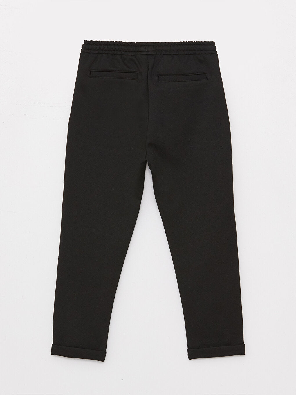 Slim Fit Boy's Trousers with Elastic Waist