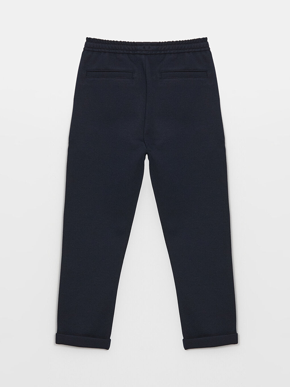 Slim Fit Boy's Trousers with Elastic Waist