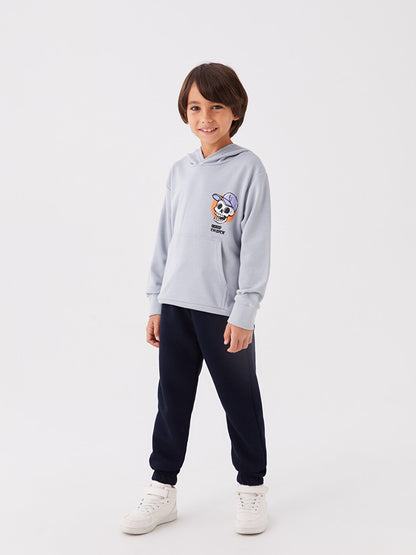 Basic Boy's Jogger Sweatpants with Elastic Waist