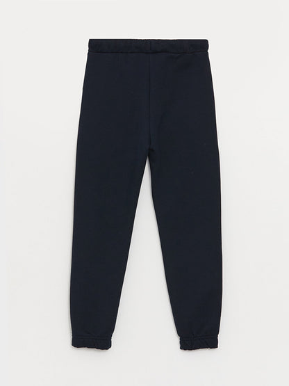 Basic Boy's Jogger Sweatpants with Elastic Waist