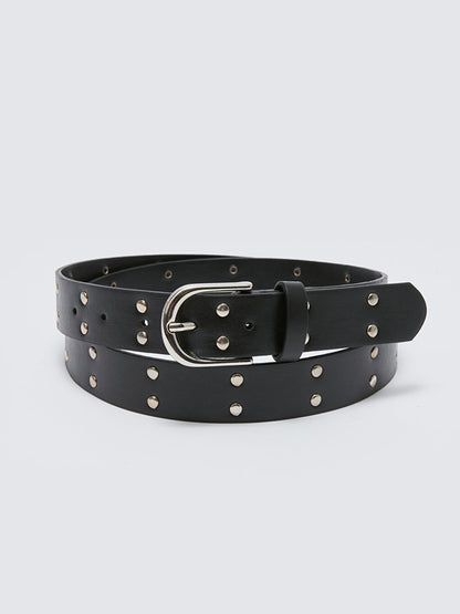 Leather Look Women's Belt