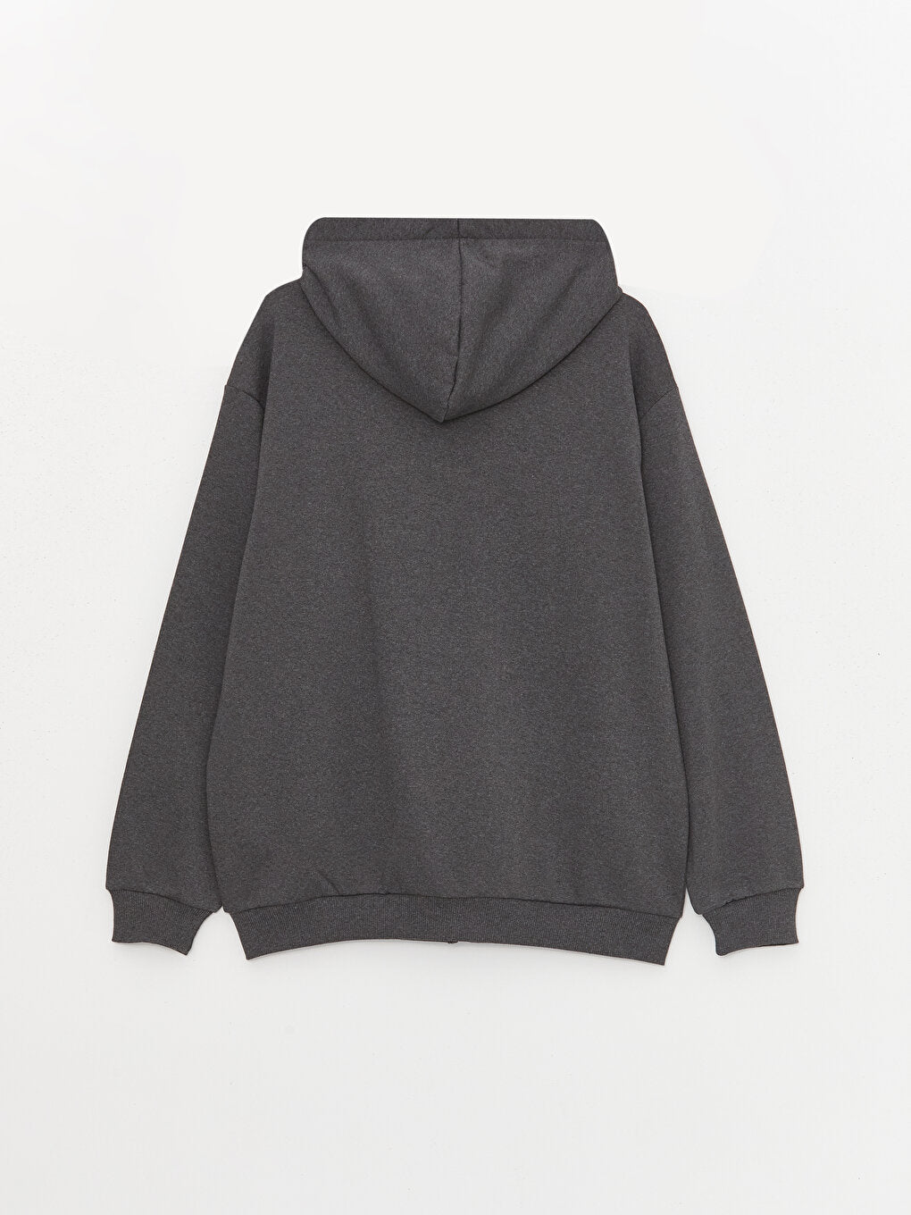 Hooded Long Sleeve Men's Zipper Sweatshirt