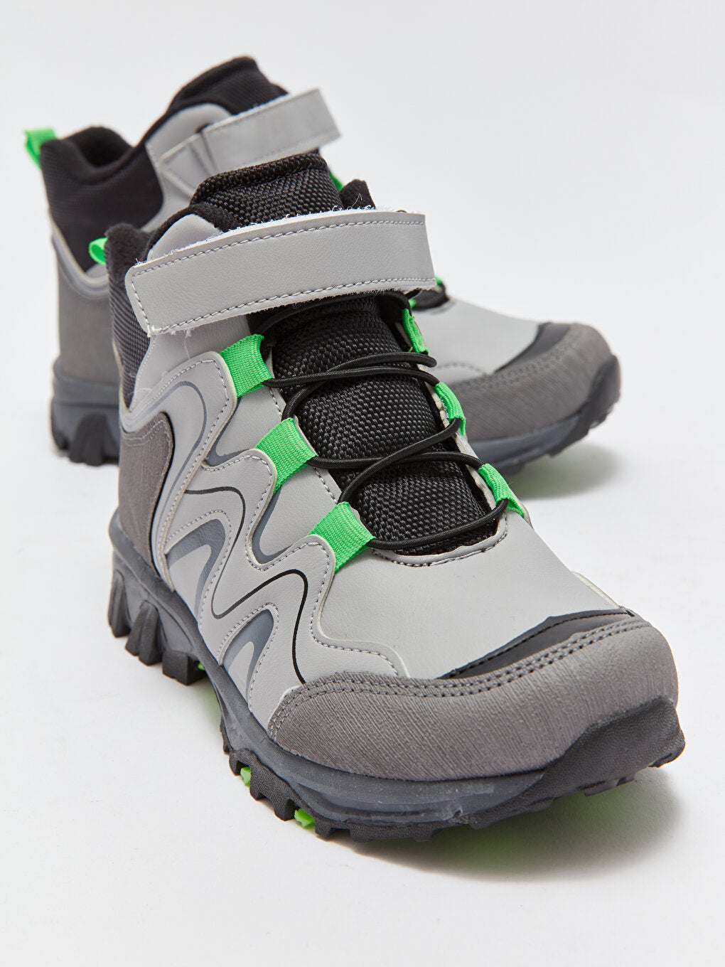 Boys' Boots with Laces and Velcro