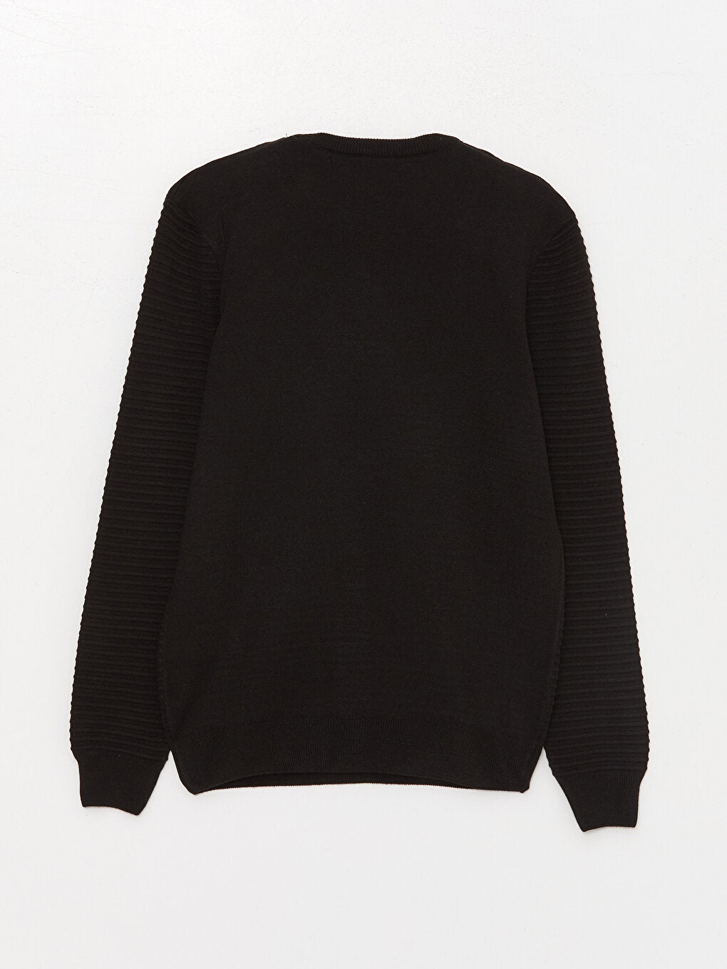 Crew Neck Long Sleeve Men's Knitwear Sweater