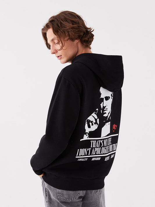 Long Sleeve The Godfather Printed Men's Hoodie